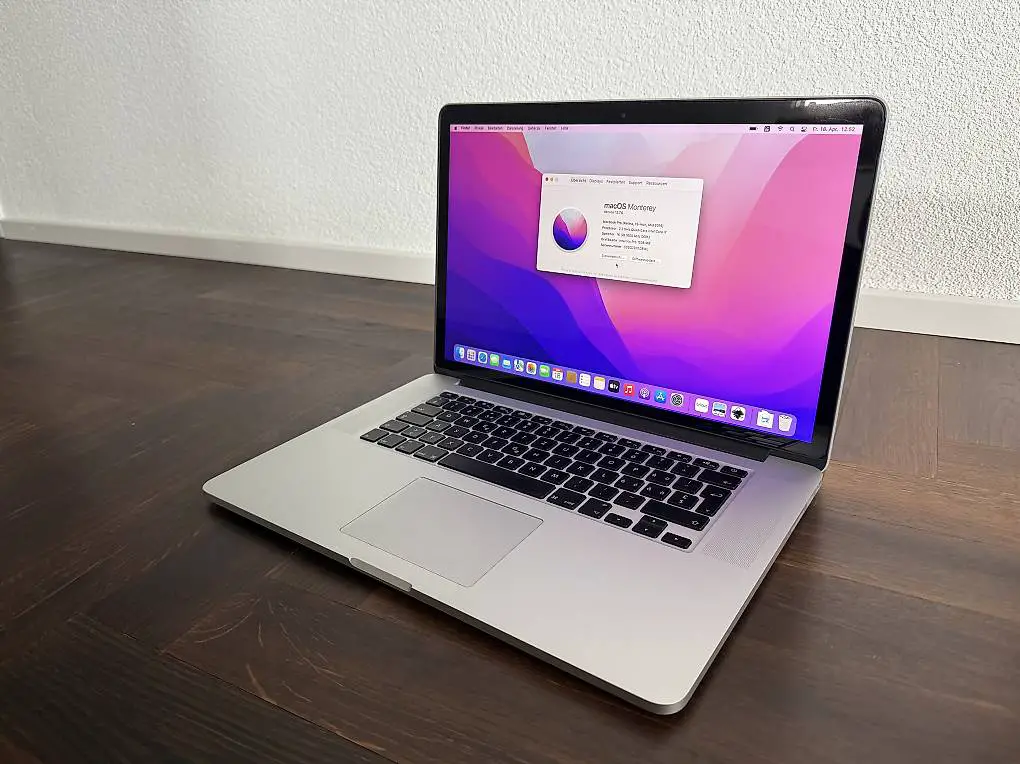 MacBook pro retina 15zoll i7 16GB 500GB SSD