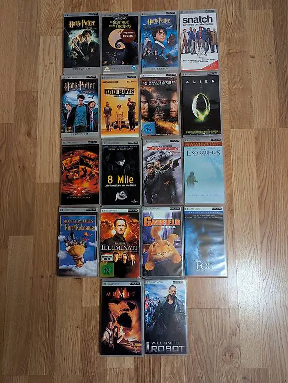 PSP Filme Movies UMD je CHF 3