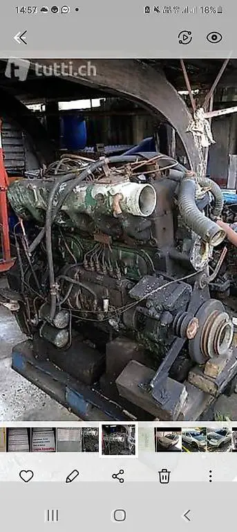 Motor Henschel Typ 520D6R