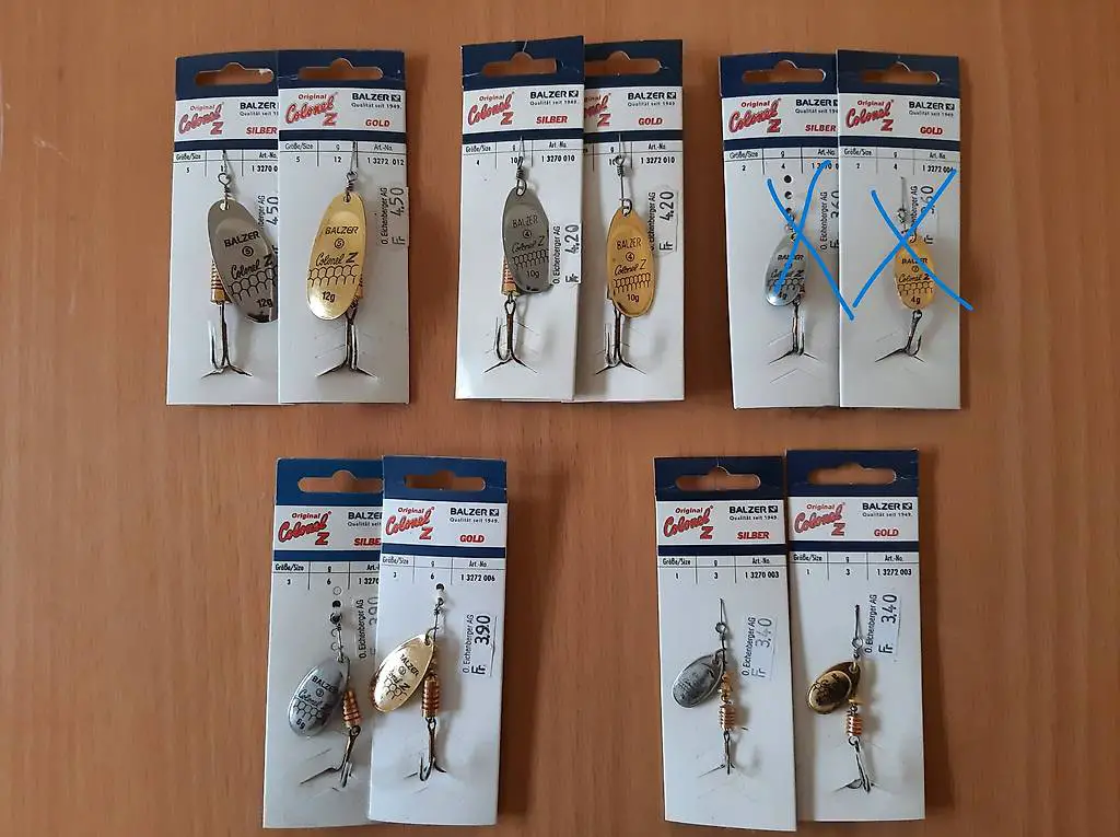 Balzer Spinner Angelköder Jungfischer Angler angeln fischen