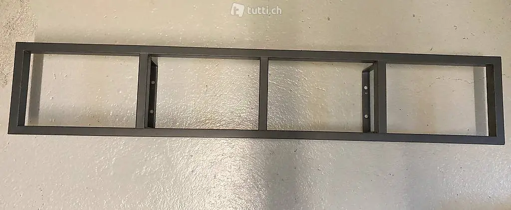 DVD-CD-Regal dunkelgrau Stahl