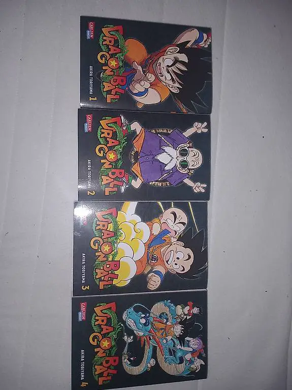 Dragonball massiv manga 1-4