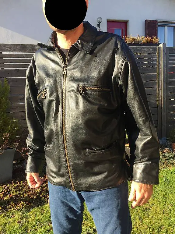 Lederjacke