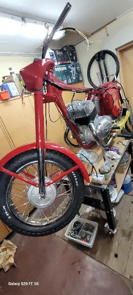 General überholten Motorrad Oldtimer