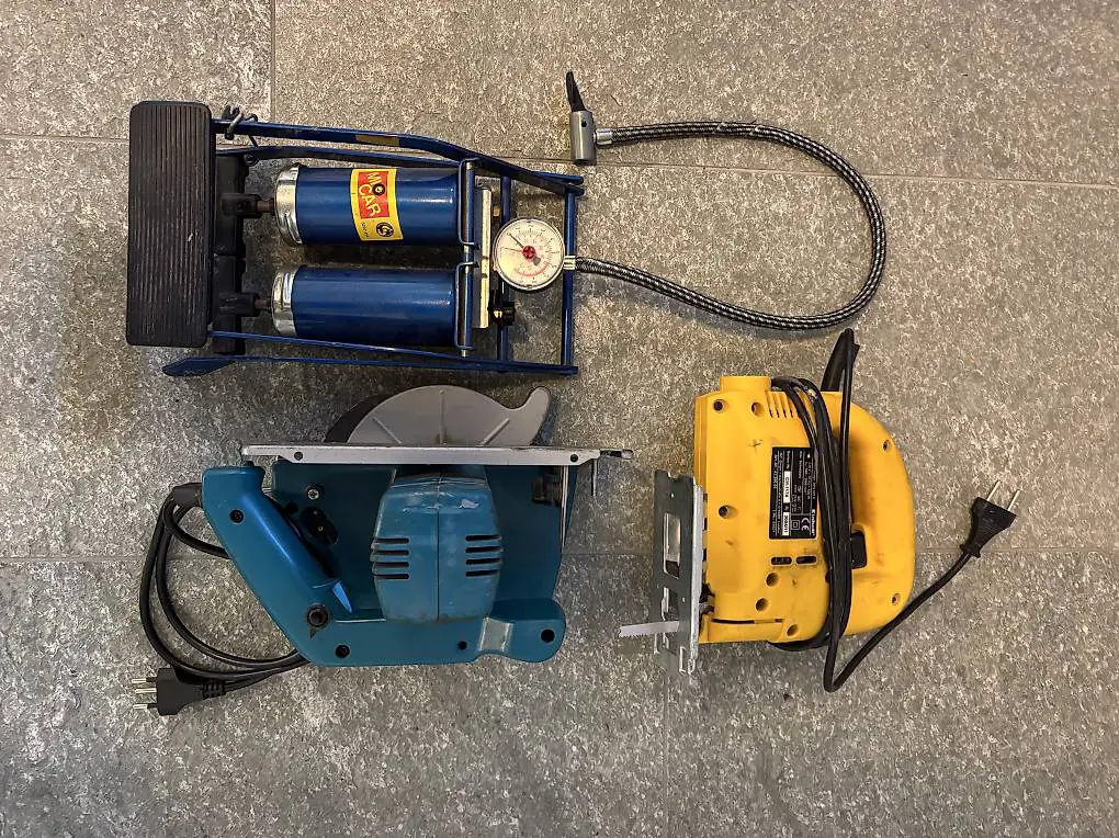 Kreissägen auto pumpe Stichsäge