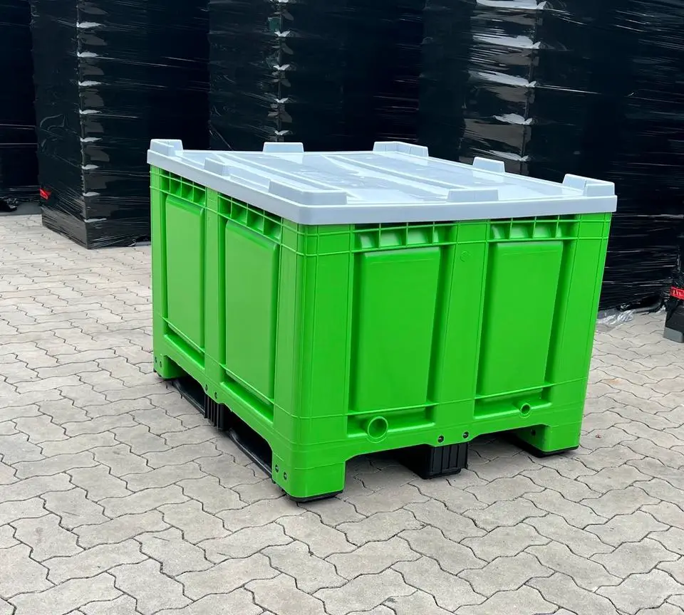 NEU Paloxe Palettenbox BigBox Lebensmittelecht 120x100x79cm