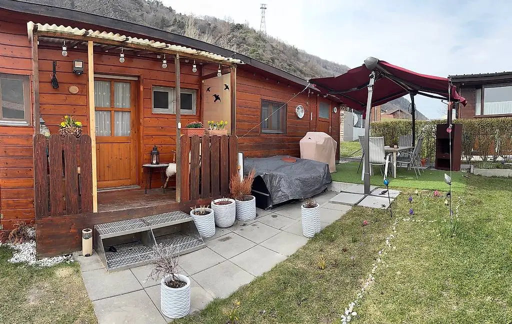 Chalet auf dem Campingplatz in Raron zu verkaufen