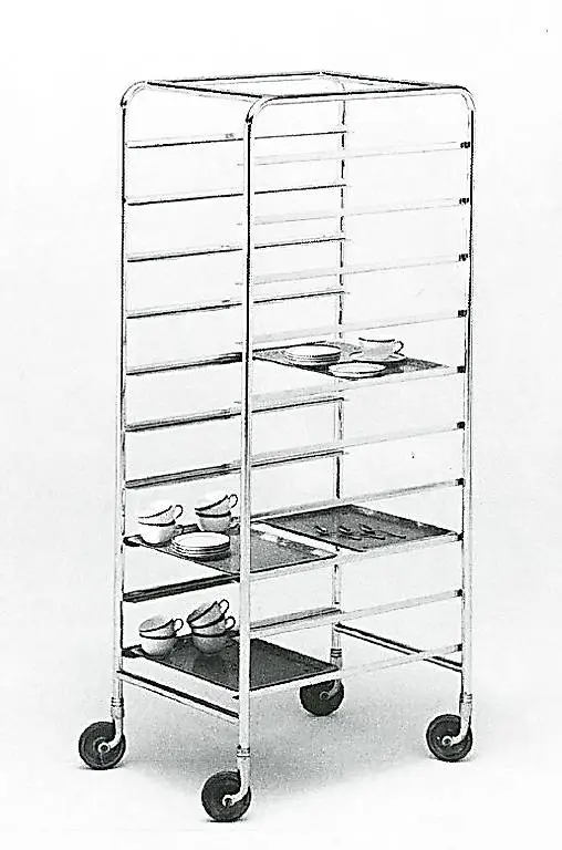 Abräumwagen Modell A - Edelstahl