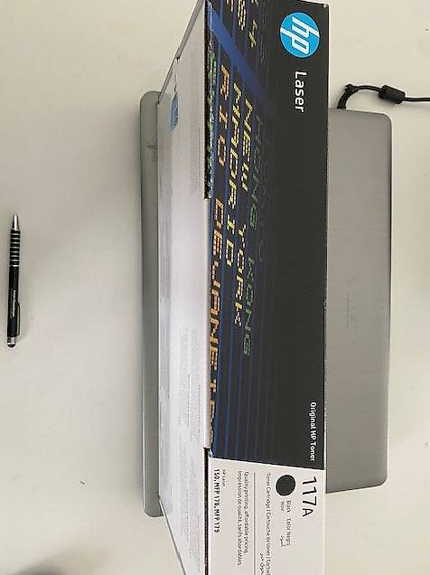 Druckerpatrone HP Laserjet Original 117A schwarz