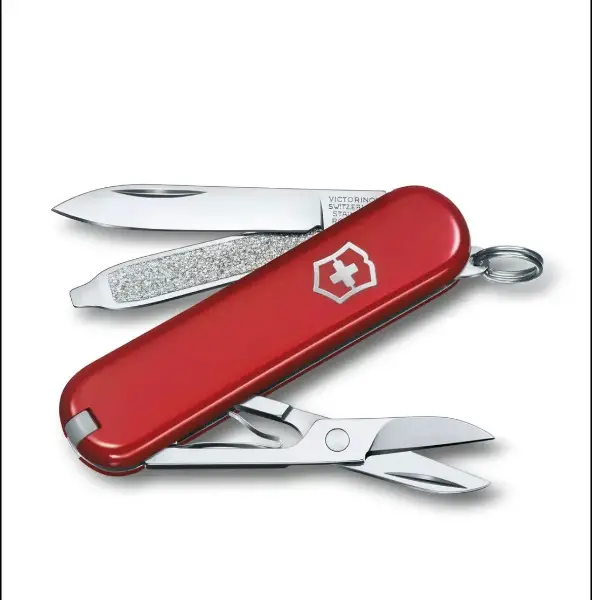 Swiss Victorinox SD Taschen Messer 7 Tools rot Hülle