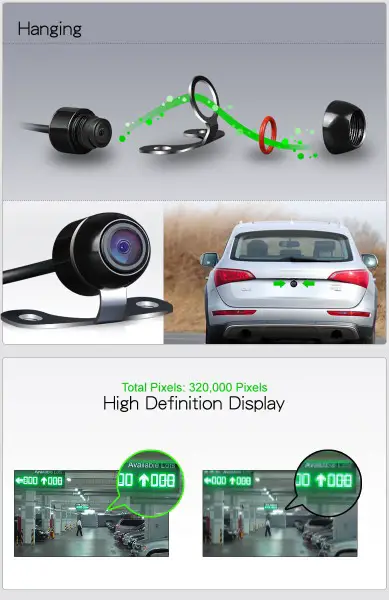 Rückfahrt Kamera Auto Berling