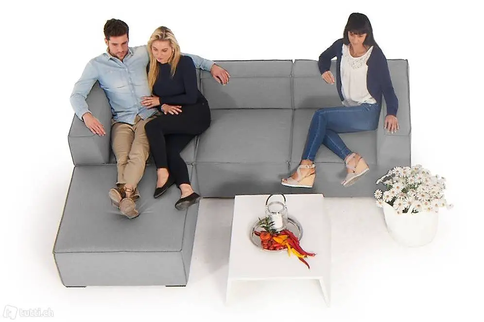  Lounge Set Outdoor - Allwetter Lounge