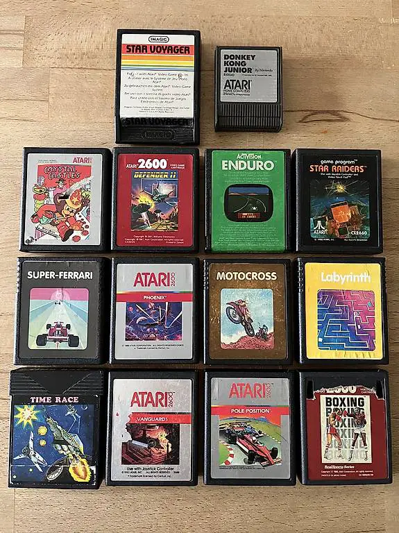 Atari 2600 Spiele (einzelne Preise in der Beschreibung)