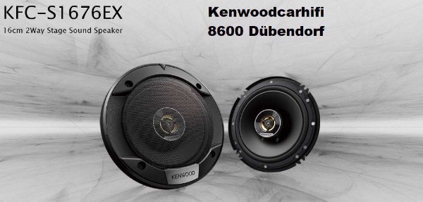 Auto Hifi Lautsprecher Kenwood 16 cm 2 Weg Neu