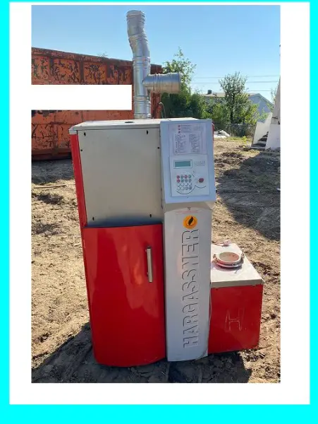 Pelletheizung mit Förderspirale