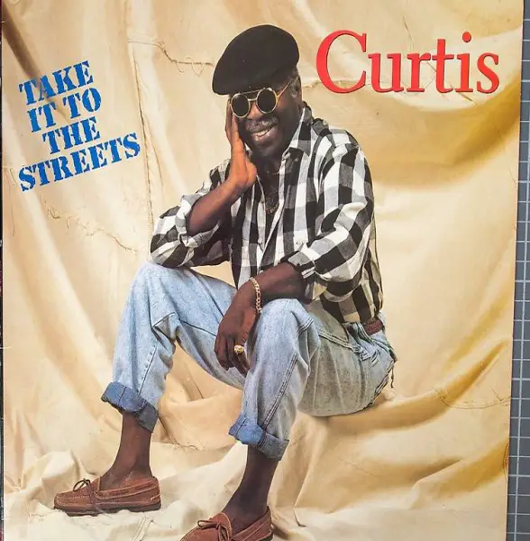Lp CURTIS MAYFIELD take it to the streets