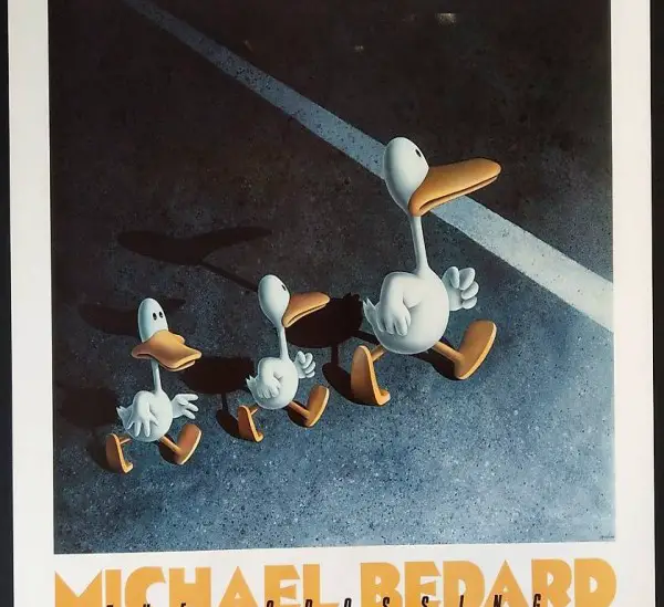  Originallitho 1988 Michael Bedard The Crossing