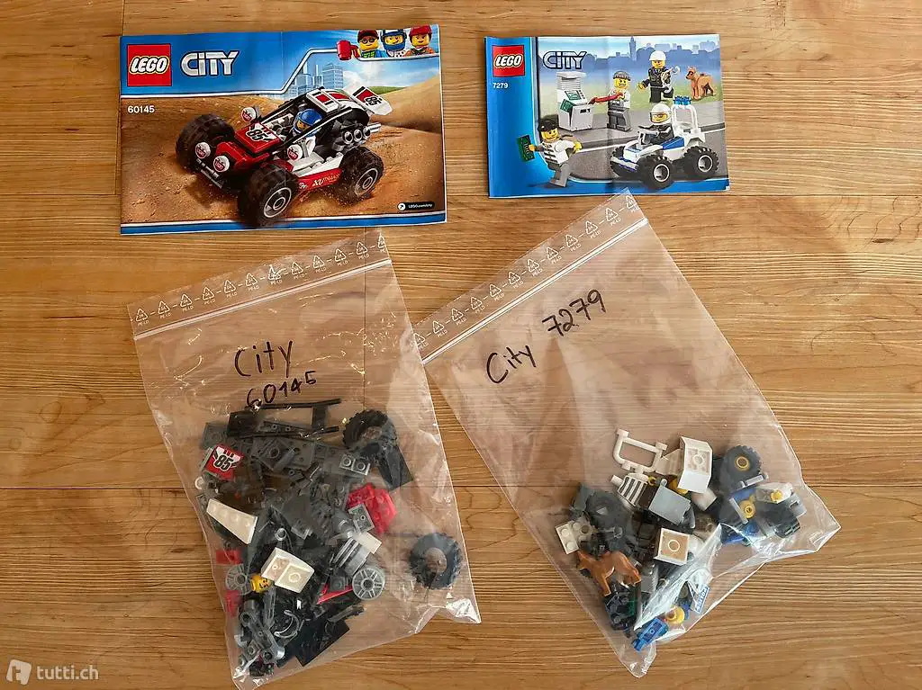 lego city 60145, 7279, 60185