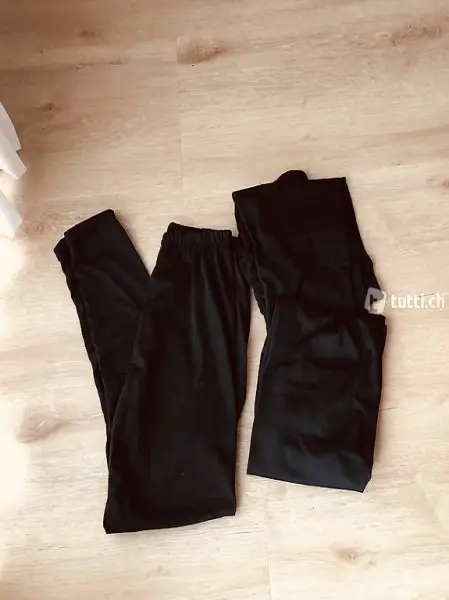 Leggins Schwarz Grösse S / M