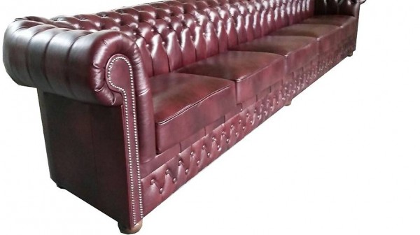  CHESTERFIELD SOFA 8 SITZER XXL POLSTER GARNITUR SOFA SL 7
