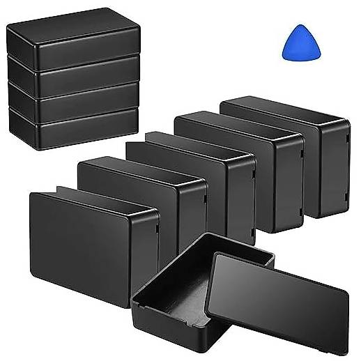 10er Set Kunststoffgehäuse 10x6x2,5cm