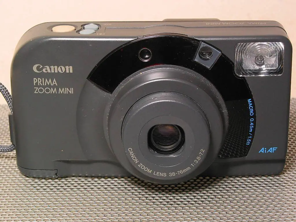 CANON Prima-Zoom Mini P+S 35mm Kleinbildfilm AF Kamera TOP