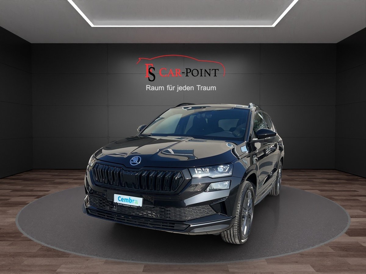 skoda karoq 2.0 tdi cr sport line 4x4 dsg