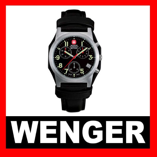 72955W WENGER Armbanduhr FIELD CHRONO Herrenuhr Damenuhr