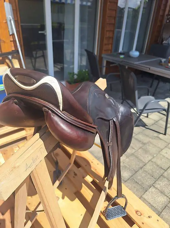 Springsattel prestige michel robert mit wollkissen