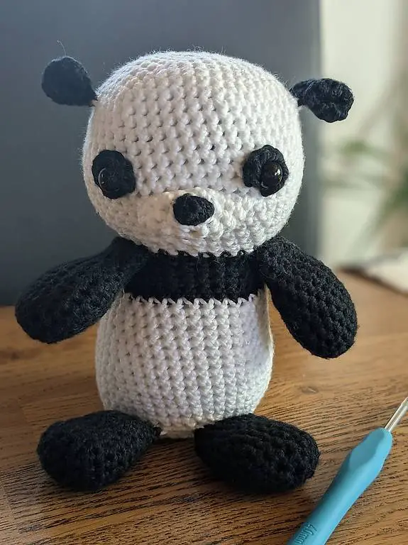 Pandabär Häkeltier