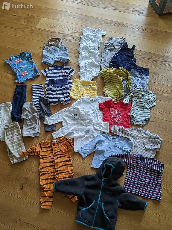 68 Kinderkleider, Sommer Latzhosen