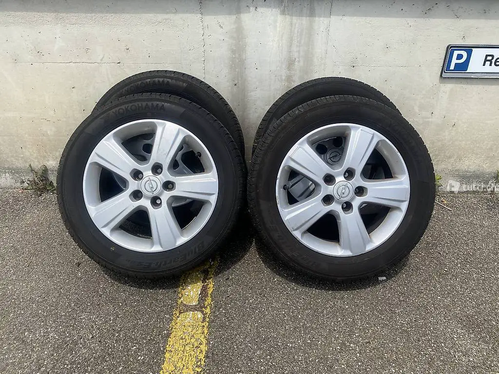  4x Opel Felgen - 205/55 R16 91VL - Sommer