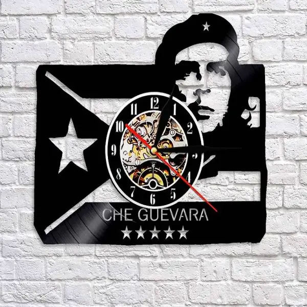 Ernesto Che Guevara Schallplatten Uhr