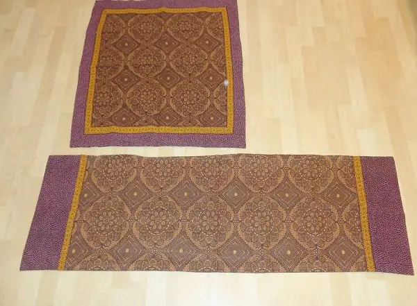 Tischdecke mit Tischläufer