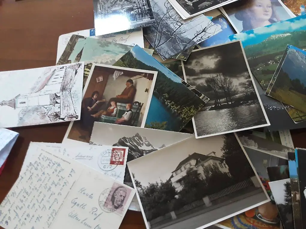 72 Ansichtskarten von 1950 bis 1970