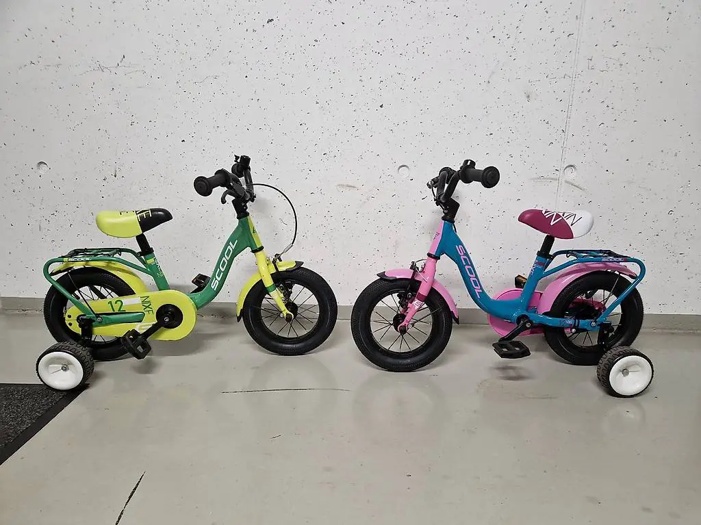2stk. S"COOL Kindervelo niXe 12 Zoll (Junge und Mädchen)