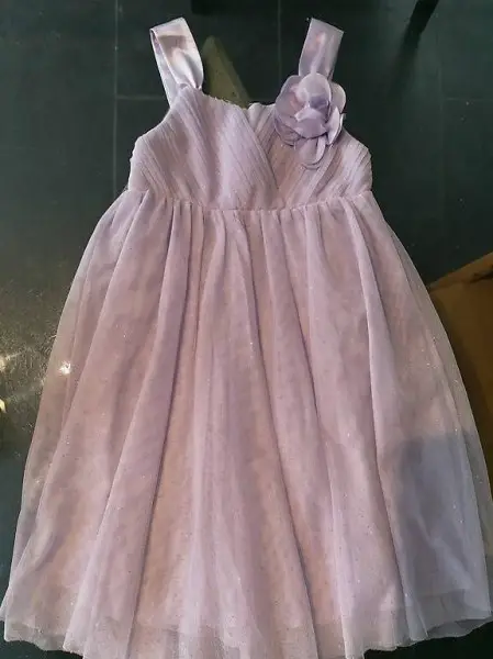 Festliches Kleid, lila (Flieder) 98/104