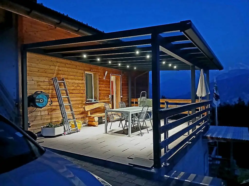 Pergola mit und ohne Montage