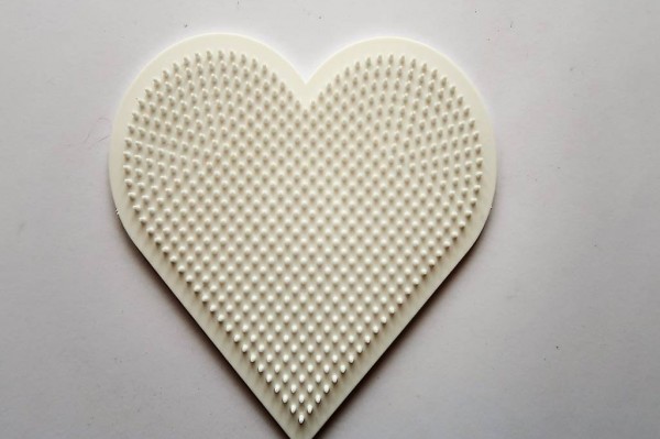 Hama Midiperlen Stiftplatte Herz gross