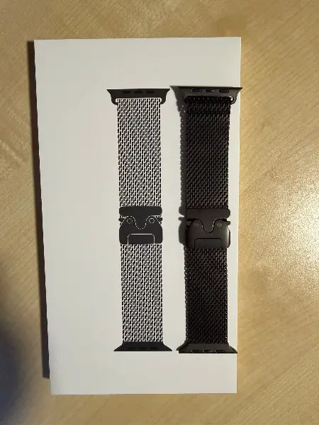 Apple Watch Milanaise Armband Titan