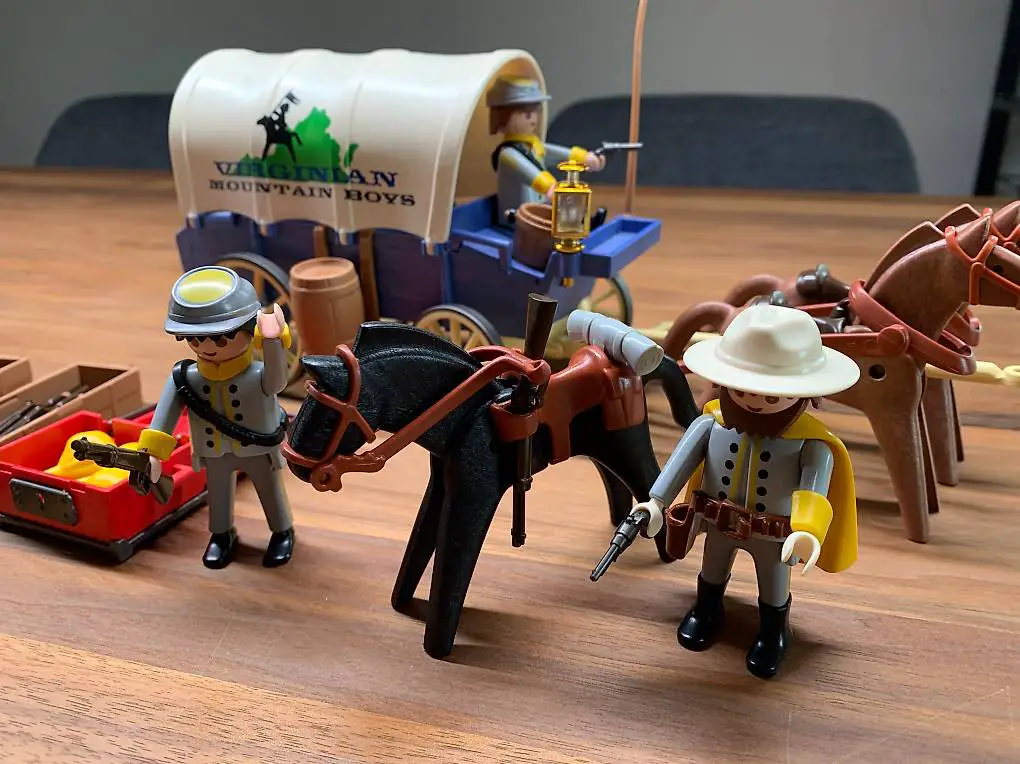 Playmobil Cowboy Planwagen Set 3785