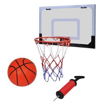  vidaXL Mini Basketballkorb Set mit Ball und Pumpe- Innenbereich