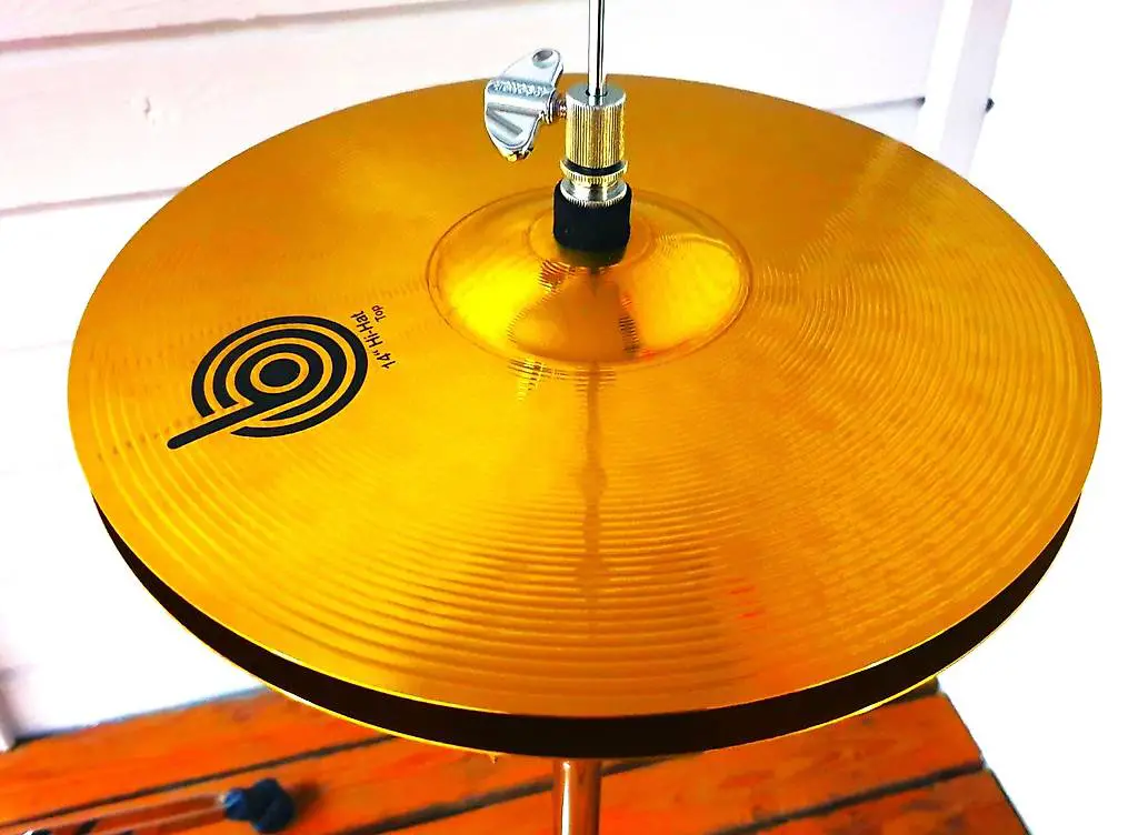 1 Paar Hi-Hat 14" Marke: bsx (Made in Germany) NEU