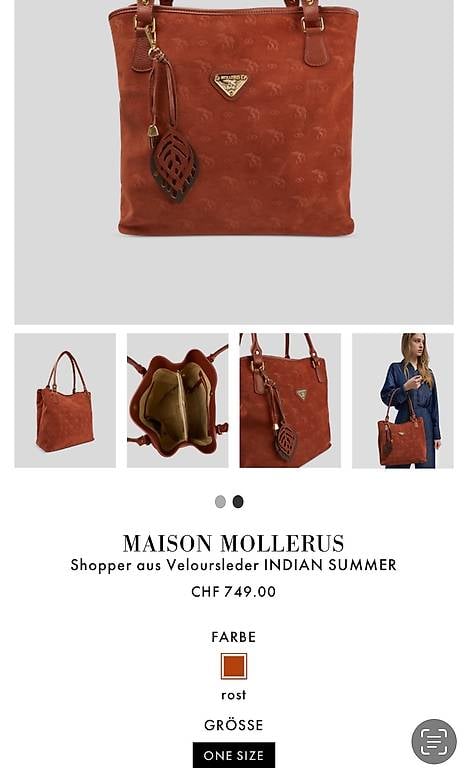 Maison Mollerus Shopper Indian Summer, neu