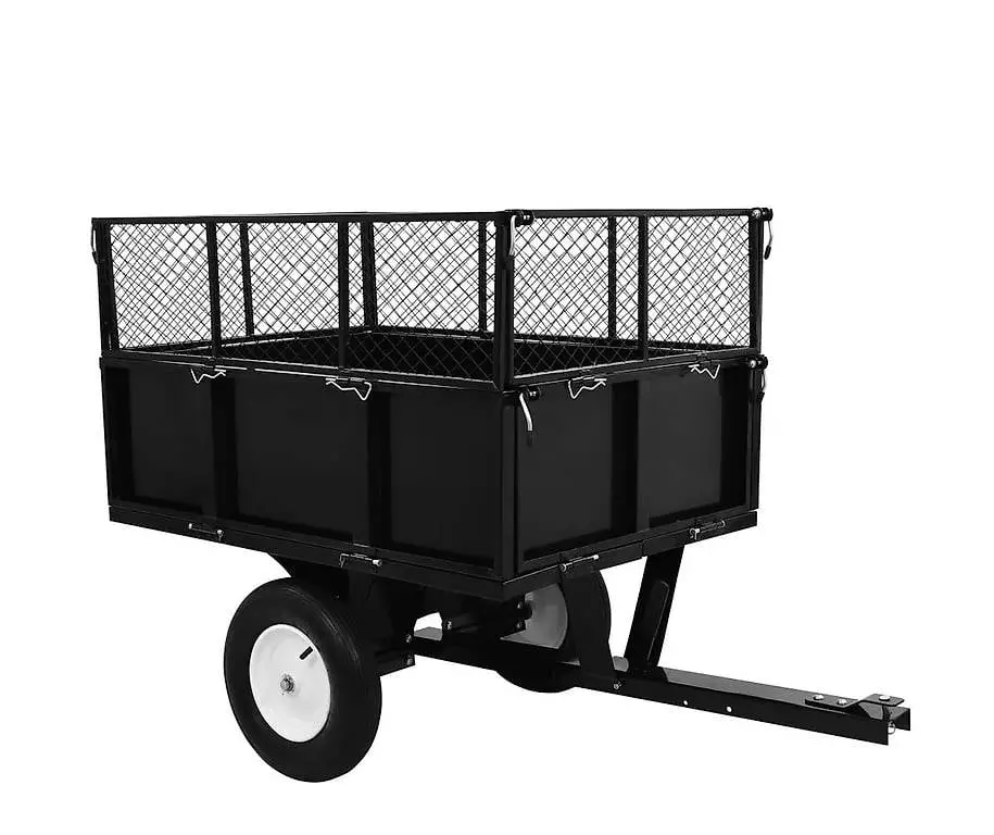 Kippanhänger für Rasenmäher 300 kg Last