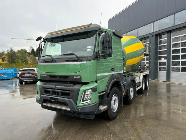 VOLVO, FMX-460 8x4 Stetter 10m3, Betonmischer
