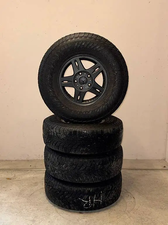 Mercedes G-Klasse Radsatz (265/75 R16)