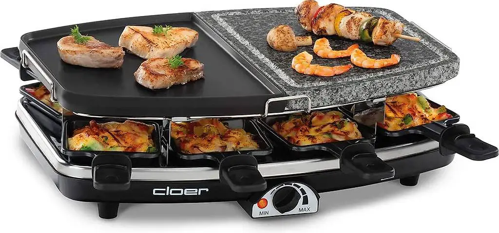 Raclette mit Naturstein, 1200 W