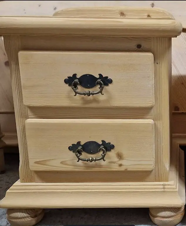 "Nachttische Fichten-Holz" Einzeln/Duo