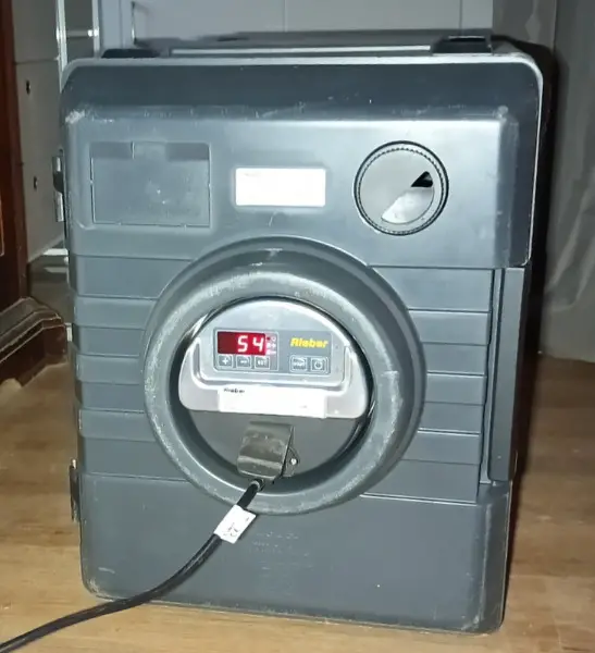 Rieber, KB 1000, Thermoport, Thermobox schwarz beheizt